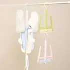 2Pcs Rotatable Shoes Drying Rack Stackable Shoe Storage Organizer For Home