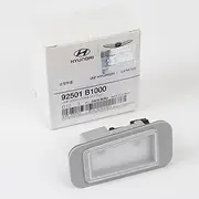 Genuine OEM 2015-16 Hyundai Genesis License Plate Lamp Assembly LEFT 92501-B1000