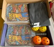 NEW Elevens Pickleball 2 Paddles 4 Balls Set Tennis (Will Get An Unopened Box)