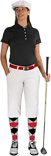 [Golf Knickers] Ladies Select A Style Golf Knicker Outfit - Matching Golf Cap - White