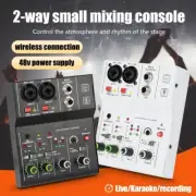 2 Channels Professional portable Audio Interface sound card console min