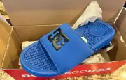 DC Shoes Bolsa Slides Sandals NC Blue Tar Heels Skate SZ 9 NIB !