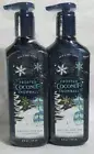 Bath & Body Works Gentle Gel Hand Soap Lot Set of 2 FROSTED COCONUT SNOWBALL