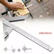 Centering Square 4" Gaging Center Gauge Round Bar Center Finder Precision Tool
