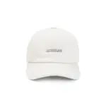[Jacquemus] Jacquemus-White La Gadjo Cotton Hat-Donna 60 CM