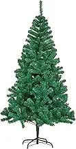Nebula-X Premium Artificial Canadian Fir Christmas Tree, 4ft (120cm) or 5ft (150cm), Full Bodied, Green, with PVC Stand, Lightweight, Easy Assembly (4FT)