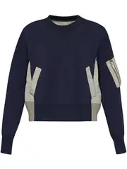 [sacai] 海綿汗套頭衫