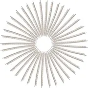 HYTROVE 40Pcs Guitar Fret Wire Durable White Copper Fret Wires for Acoustic Guitar Maintenance Production Replacement Fret Wire for Musicians