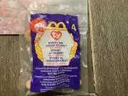 Ty Teenie Beanie Baby SPUNKY the Cocker Spaniel #4 McDonald's 1999 Sealed