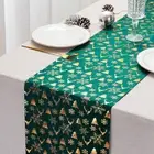 AU NEW 28*275cm Christmas Table Runner Cloth Tableware Xmas Dining Party Decors