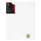 Jasart Studio 14x18" Wood Thin Edge Cotton Stretched Blank Canvas 380GSM White