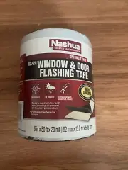 Nashua Tape Select Window Door Flashing Tape Corner Seal Sealant 6 Inch X 50 Ft