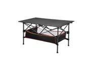 Folding Camping Table Portable Picnic Outdoor Foldable Desk Aluminium with Storage Carry Bag