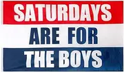 oxpecker Saturday are for The Boys Flag, 3x5 Feet Saturdays Flag, Outdoor Indoor Dorm Room Decoration Banner for College Football Fraternities Party