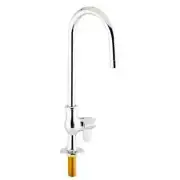 T&S Brass 5F-1SLX05CA Equip Deck Mount Gooseneck Faucet w/ 5-7/8" Swivel Spout