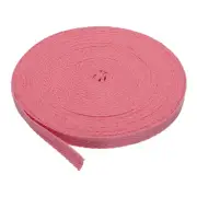 1/4"(0.6cm) 10 Yards Cotton Twill Tape Cotton Ribbons Bias Binding Tape Pink