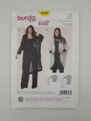 Burda Sewing Pattern 6588 Women's Jacket Pattern Size US 6-28 EUR 32-54 NEW