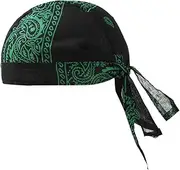 [Zxpjkyu] Men Skull Cap Pirate Hat Durag for Running Riding Fishing Outdoor Motorcycle