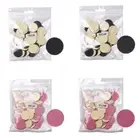 50 Pieces/Set 80/180 Grit Foot File Disc Callus Disks Replaceable Sandpaper Disc