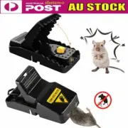 2-8x Mouse Traps Reusable Mice Rat Trap Snare Catcher Rodent Indoor Outdoor
