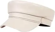 [Vaveren] Newsboy Cap Fiddler Cap Yacht Sailor Hat Outdoor Travel Women Beret Hat