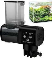 Fish Tank Feeder, Automatic Aquarium Food Dispenser, 6.3x2.76x4.02 inches Large Capacity Feeding Supplies for Daily Use, Pond, Home, Travel, Beginners, Enthusiasts, Men and Women
