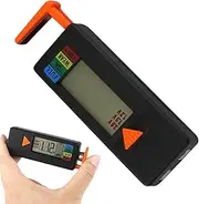 Battery Tester | Digital Volt Checker Battery Tester,LCD Display, Leveling Monitor, Button Battery Checker, Battery Checker Tester for All Batteries