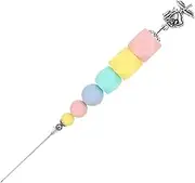 Zerodeko Stainless Steel Plastic Cookie Scribe Tool Icing Stirring Tool for Home Bakery Random Style