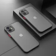 [2+1] iPhone 11,12,13 mini, Pro Max, XR Slim Phone Case + HD Screen Protector