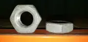 5/8-11 ASTM A194-2H Heavy Hex Nut Hot Dipped Galvanized 100 Pieces