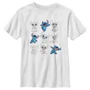 Stitch Iconic Poses T-Shirt
