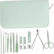 OATIPHO 1Set Professional Manicure Set Portable Pedicure Kit for Home and Travel Multi Function Grooming Tools with Nail Cleaner for Fingernails and Toenails