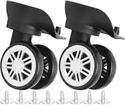 [Tiiyee] Set of 2 Luggage Suitcase Replacement Wheels, Swivel Caster Wheels Bearings Repair Kits