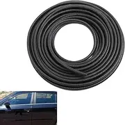 Labymos Car Door Edges Guards Cover U-Shaped Rubber Seal Protector Auto Flexible -Collision Door Edges Trim Protection Strips