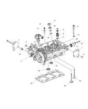 Polaris Combustion Prechamber, Genuine OEM Part 3040127, Qty 1