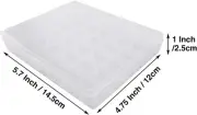 Sewing Machine Bobbins Box, 2Pack 36 Slots Empty Bobbins Spools Box, Sewing C...
