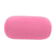 Microbead Back Cushion Throw Pillow Sleep Neck Office Travel Support Pink #1 Pink