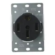 Reliable Al Cu Alloy and PA66 Nylon Shell NEMA 14 50R Receptacle 50A 125250V