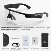 ROCKBROS Cycling Bluetooth Polarised Sunglass Bike Sport Glasses Cycling Outdoor
