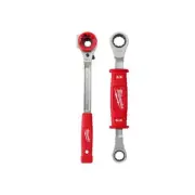Milwaukee Linemans Wrench Sets High Leverage w/ 2-in-1 Box Wrench (2-Piece)