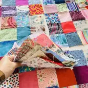 Vintage Patchwork Quilt Blocks – Set of 42 – 11” x 11” –Colorful & Unique Prints