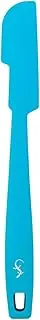 [Lurch] Smart Tool Blue Curacao Leftover Spoon - Flexible Silicone Spoon for Emptying Glasses and Bottles