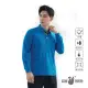 【遊遍天下】男款抗UV吸濕排汗機能POLO長衫GL1015藍色