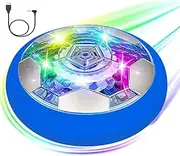 JRD&BS WINL Hover Soccer Ball Toys for Boys Girls,Rechargeable Floating Soccer Ball with Led Lights and Foam Cushion,Indoor Air Football Game Perfect Birthday for Kids Age 3 4 5 6-15