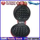 LF# Mini Waffle Maker Pan Nonstick Sandwich Cake Baking Tray (US Heart Shaped)