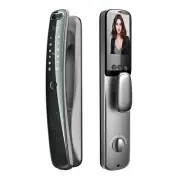 3D Face Recognition Unlock Digital Door Lock With Camera FIngerprint Password