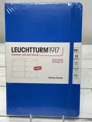 LEUCHTTURM 1917 Weekly Planner 2025 Hardcover 12Months - B6+ Paperback "SKY"