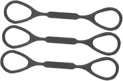 Milisten 3pcs Black Trumpet Slide Stoppers Secure Fit Trumpet Clip for School Bands Personal Practice Performances Loss Design Firm Attachment Versatile Use