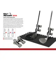 Golf Mechanix Golf Club Head to Shaft Drying Clip - Club assembly aid
