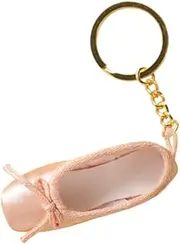 [Tadill] Ballet Shoe Keychain, Unique Bag Charm for Party, Handbag, Birthday, Bag, Backpack